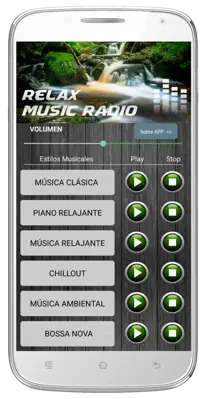 Relax Music Radio android App screenshot 1